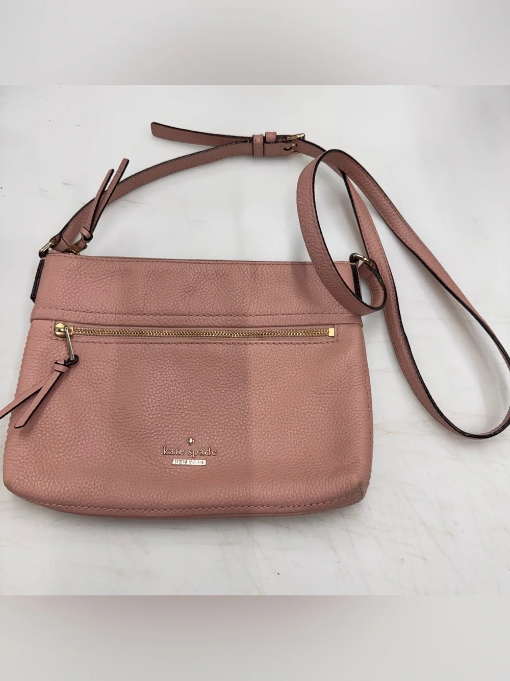 Kate Spade Pink Granite Cobble Hill Gabriele Jackson Street Crossbody Purse